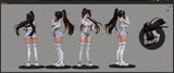 TU111 - Female Character design,Moran Off Duty Queen - Nikke,3d STL resin print download files