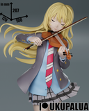 MEI099 - Anime character design, Kaori Miyazono - Your Lie in April, 3d stl print files