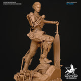 TU100 - Female Character design,Verdun Edge Of Tomorrow,3d STL resin print download files