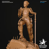 TU100 - Female Character design,Verdun Edge Of Tomorrow,3d STL resin print download files
