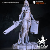R152 - Legendary female character design, Figures_War_Sister_Repent, 3d stl instant download files