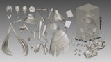 TU057 - Vtuber Character design,Nanashi Mumei , 3d STL resin print download files