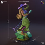 TU050 - Female character design, Pauline - Super Mario, 3D Printer Files, 3d STL resin print download files