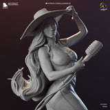 TU050 - Female character design, Pauline - Super Mario, 3D Printer Files, 3d STL resin print download files