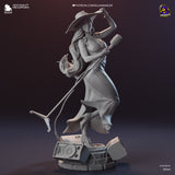TU050 - Female character design, Pauline - Super Mario, 3D Printer Files, 3d STL resin print download files