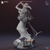 TU050 - Female character design, Pauline - Super Mario, 3D Printer Files, 3d STL resin print download files
