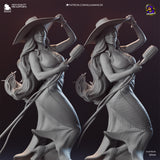 TU050 - Female character design, Pauline - Super Mario, 3D Printer Files, 3d STL resin print download files