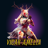 MN097 - Games female character design, Bloodborne, the vicar amelia, 3d stl instant download files