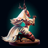 MN097 - Games female character design, Bloodborne, the vicar amelia, 3d stl instant download files