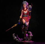 TU044 - Games character design, Blood Moon Diana - Leage of legend , 3D Printer Files, 3d STL resin print download files