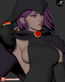 B208 - Comic character design, Nsfw Dcs female character Raven, 3d model stl instant download link