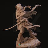 MN068 - Female character design, The Sand Arabia female warrior, 3d stl print files