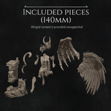 MN065 - Female character design, The sucubbus, 3d stl print files