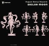 TU038 - Anime character design, sailormoon, 3D Printer Files, 3d STL resin print download files