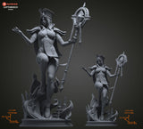 TU069 - Games Female character design,Sally Whitemane Warcraft V2 3D Printer Files, 3d stl resin print download files