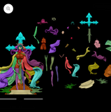 M343 - Nsfw Games character design, The Implacable from Azur Lane, 3D STL model design instant dropbox download link