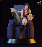 R801 - Comic character design, The D.c Vampirella sexy girl, 3d stl model design download file link
