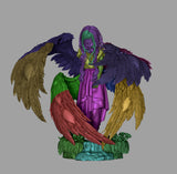 TU114 - Female Character design,Seraphim,3d STL resin print download files