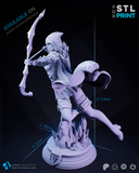 MEI119 - Games character design, Ashe - League of Legends, 3d stl print download files