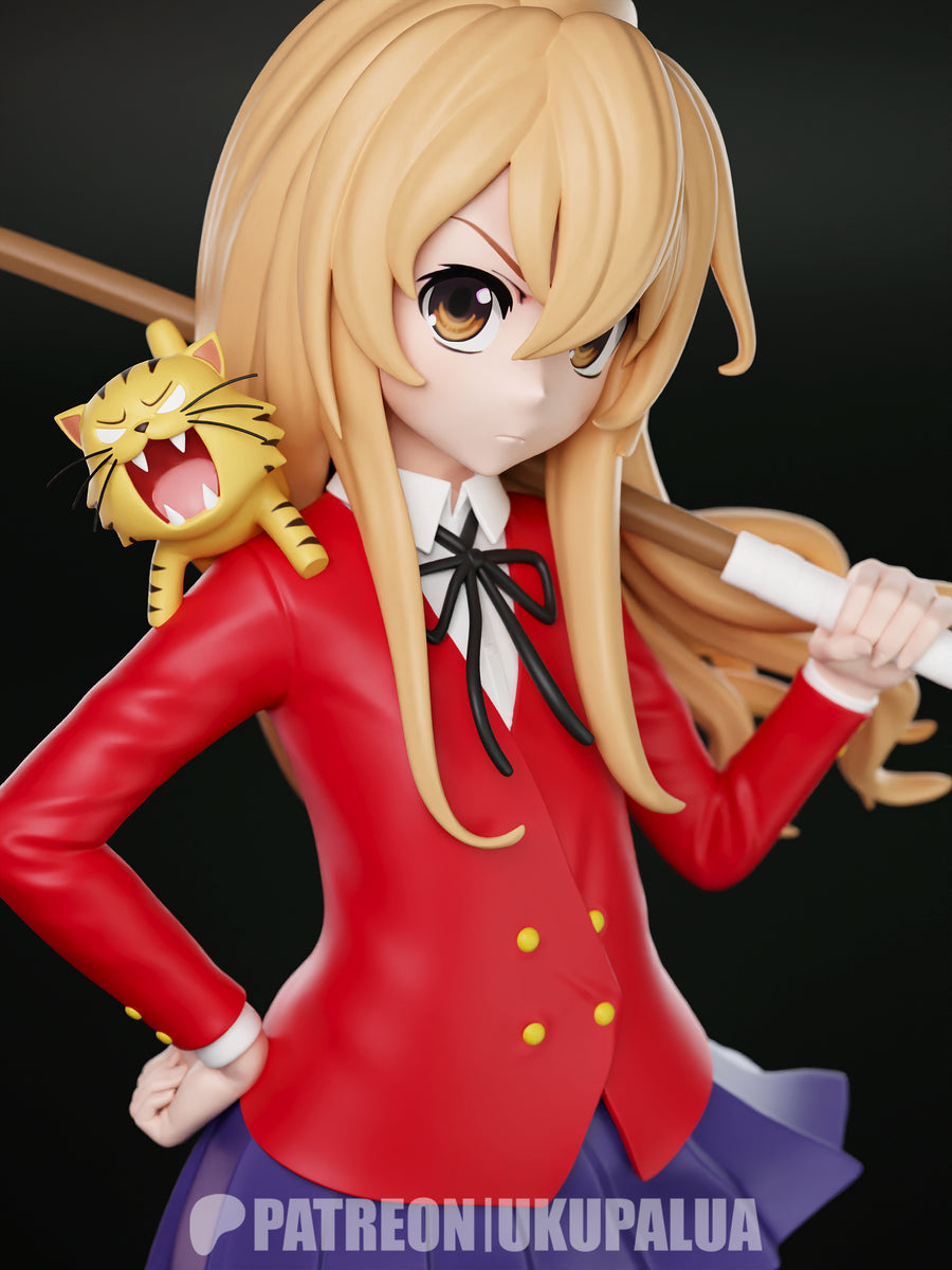 MN073 - Anime character design, Taiga Aisaka from Toradora, 3d stl