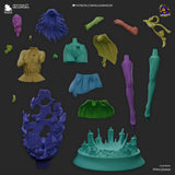 TU052 - Games Character design, 👧 Tomorrow | Death Stranding, 3d STL resin print download files