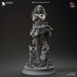 TU052 - Games Character design, 👧 Tomorrow | Death Stranding, 3d STL resin print download files