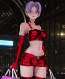 TU101 - NSFW Female Character design,Trunks Girl,3d STL resin print download files