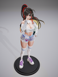 TU111 - Female Character design,Moran Off Duty Queen - Nikke,3d STL resin print download files