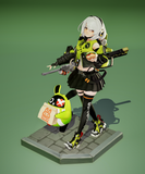 TU104 - Female Character design,Anby Demara from the game Zenless Zone Zero,3d STL resin print download files