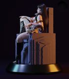 R801 - Comic character design, The D.c Vampirella sexy girl, 3d stl model design download file link