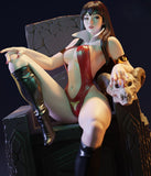 R801 - Comic character design, The D.c Vampirella sexy girl, 3d stl model design download file link