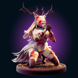 MN097 - Games female character design, Bloodborne, the vicar amelia, 3d stl instant download files