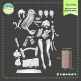 TU062 - Games character design, 💬 Yae Miko (Hase) - Genshin Impact, 3d stl print download files