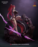 TU096 - NSFW Female Character design,Wuthering Waves - YinLin,3d STL resin print download files