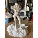 B053 - Comic Character design, The Marvel Studio heroes Rogue, STL 3D Model design download Printable files