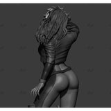 B053 - Comic Character design, The Marvel Studio heroes Rogue, STL 3D Model design download Printable files