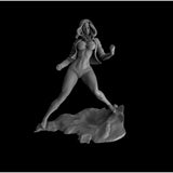 S007 - Comic Character design, The Wonder Women Sexy body Statue - DC - STL 3D Model Print download file