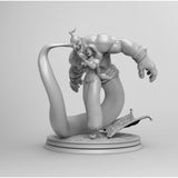 A086 - Cartoon character design, the Disnay Character, The Princess Jusmine and The blue, STL 3D model design print file