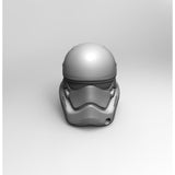 B064 - Movie character design, The SW 7 Stormtrooper helmet, STL 3D model design print download files