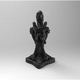A121 - Movie character design, Alien Xenomorp ,movies character STL 3D model design download print files