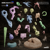 TU036 - Anime character design, Riyo Reaper - Gachiakuta, 3D Printer Files, 3d STL resin print download files