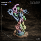TU036 - Anime character design, Riyo Reaper - Gachiakuta, 3D Printer Files, 3d STL resin print download files
