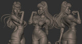 B202 - games character design, Evelynnn From KDA, 3d stl model design download file link