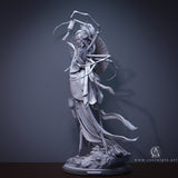 R124 - Ancient character design, Jorōgumo is a type of yōkai, a creature of Japanese folklore, 3d stl instant download