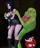 TU102 - Female Character design,Kylie Griffin - Ghostbusters,3d STL resin print download files