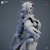 TU049 - Games character design, Miss Fortune – League of Legends , 3D Printer Files, 3d STL resin print download files