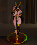 TU061 - NsFW Games character design,Sekhmet of Death – Last Origin, 3d stl resin print download files