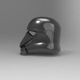 B063 - Movie character design, The SW Death Trooper Rogue 1 Helmet, STL 3D model design print download files
