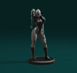 A013 - Games Character design, The Street fighter Cammy White 03 Pulling hair Version , STL 3D Model Design Print