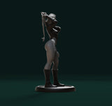 A013 - Games Character design, The Street fighter Cammy White 03 Pulling hair Version , STL 3D Model Design Print
